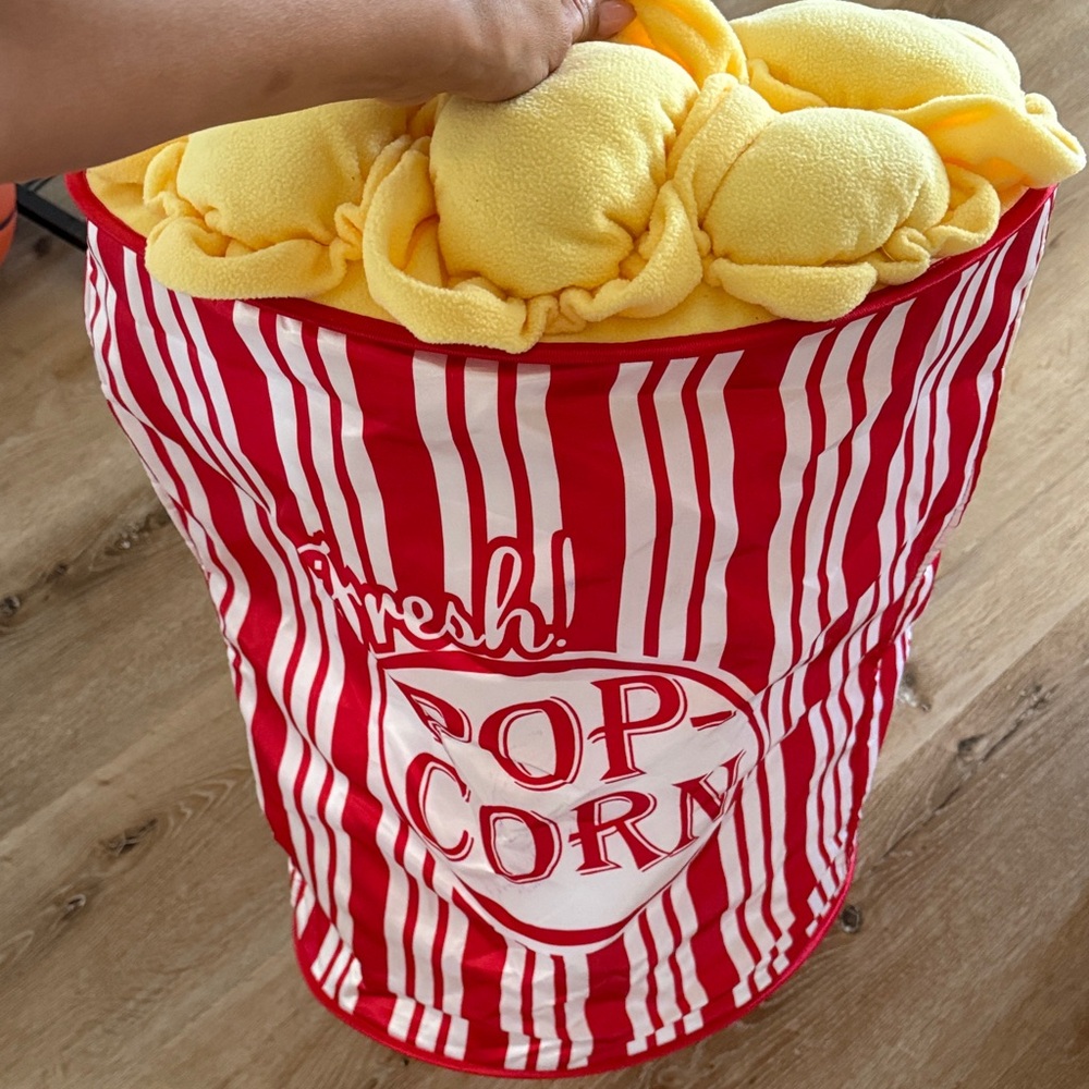 Red and White Popcorn Costume